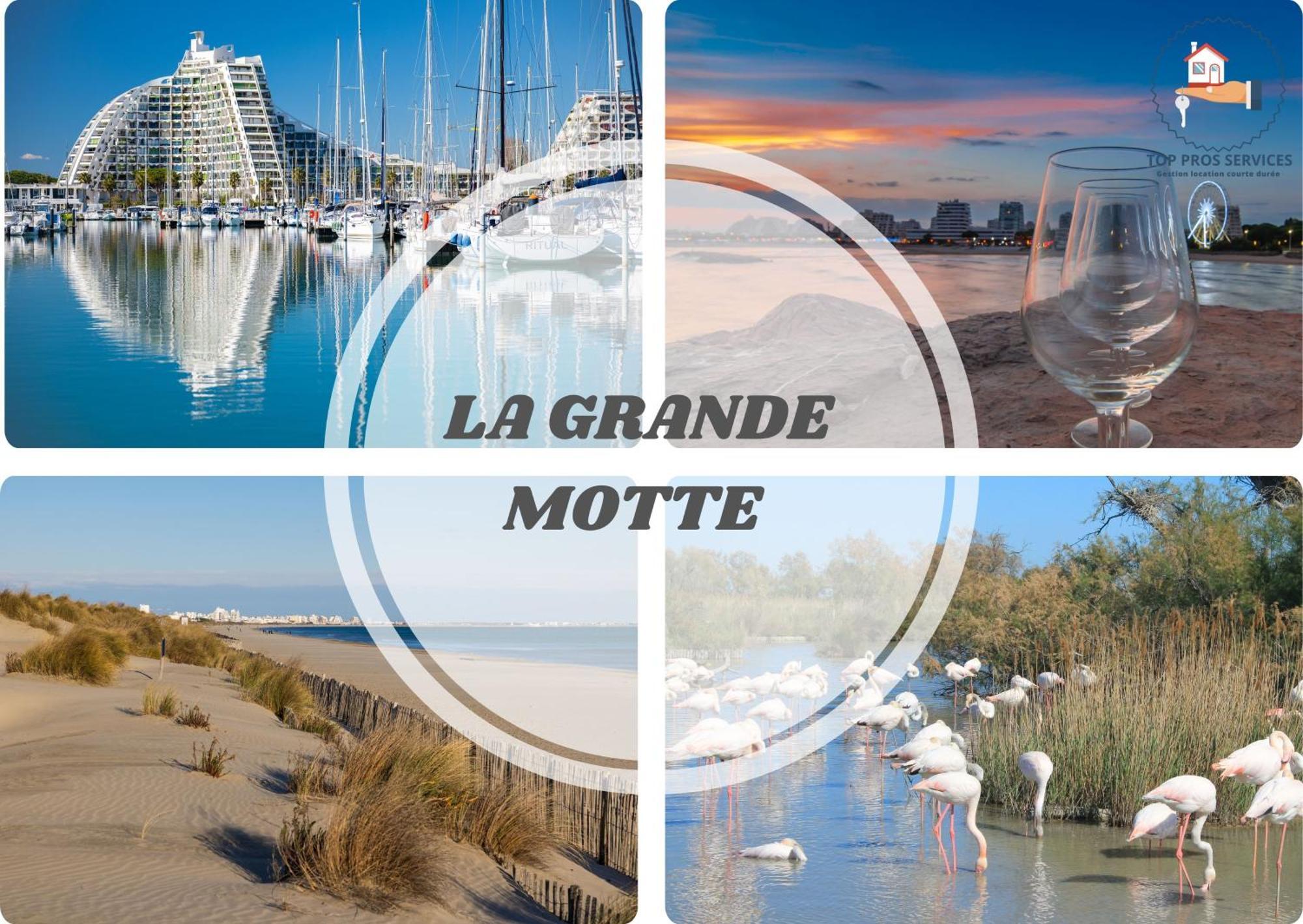 L'Amazone Studio Plein Centre Plages A 2Min Clim Wifi Sur Le Port - Top Prosconciergerie- La Grande-Motte Exterior photo